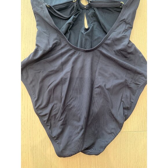 Women's Bleu Rod Beattie Ring Me Up Cross-Back One Piece Swimsuit, size 12 - Picture 13 of 14